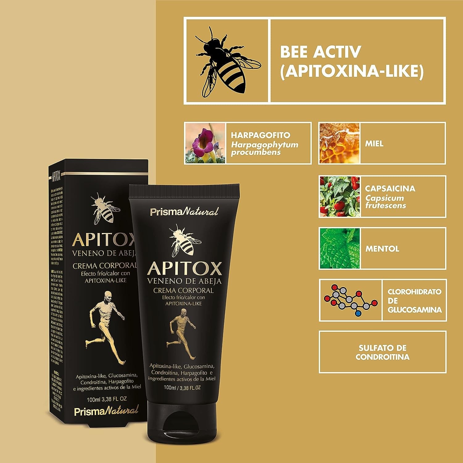 Prisma Natural Apitox Crema Veneno Abeja 100 ml-3
