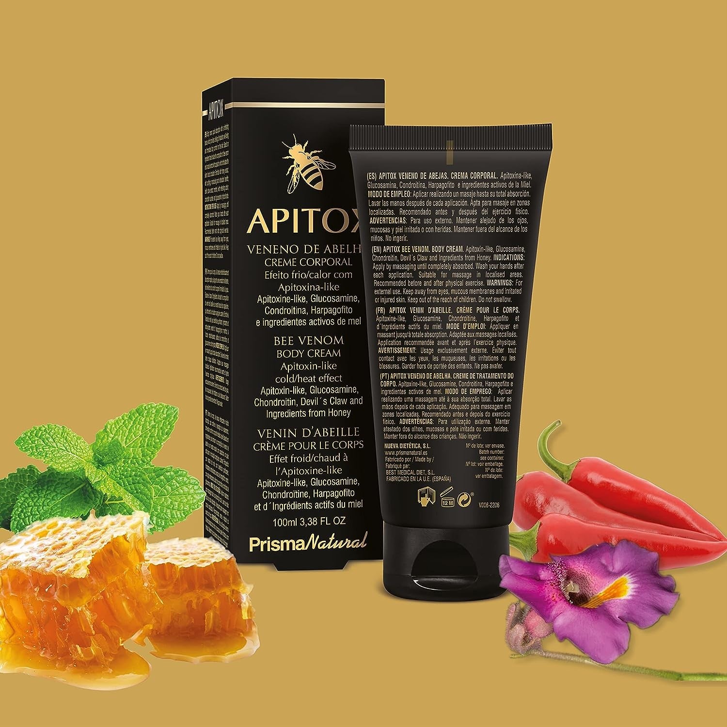Prisma Natural Apitox Crema Veneno Abeja 100 ml-4
