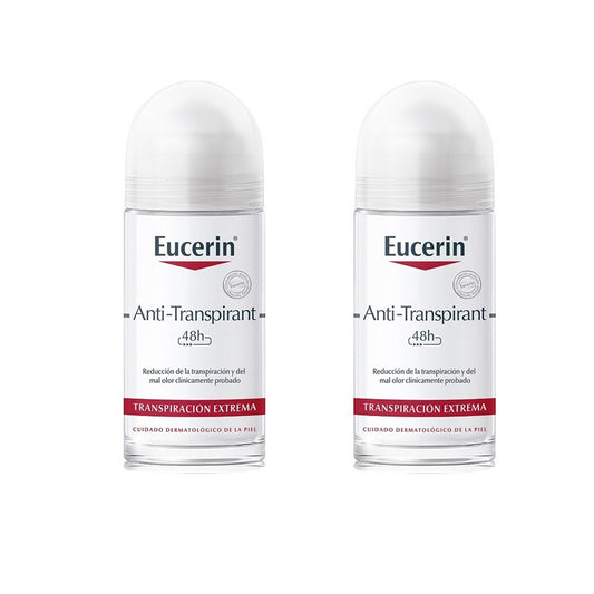 EUCERIN Déodorant Anti-Transpirant Roll-On 48h DUPLO 2x50ml