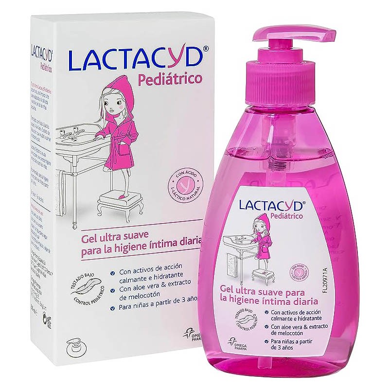 Lactacyd Gel Pediátrico Higiene Íntima Diaria 200ml-1
