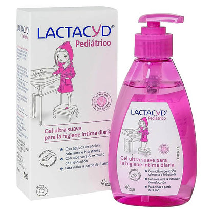 Lactacyd Gel Pediátrico Higiene Íntima Diaria 200ml-1