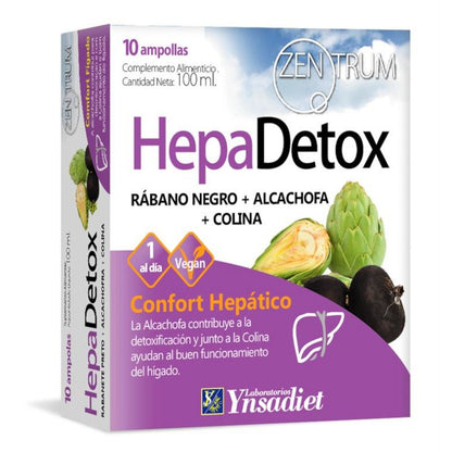 Zentrum Hepadetox 10 Ampollas-1