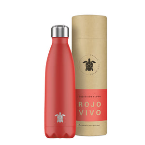 Kahale Botella Térmica Acero Inoxidable Rojo Vivo 500ml-1