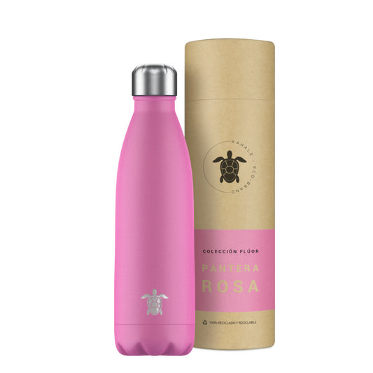 Kahale Botella Térmica Acero Inoxidable Pantera Rosa 500ml-1