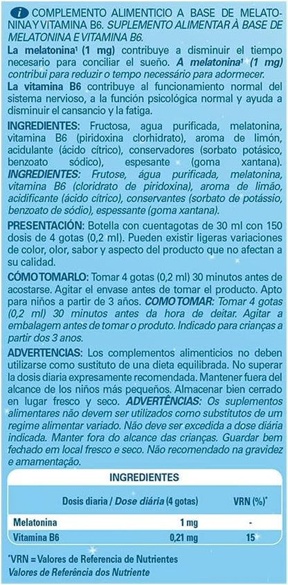Epaplus Sleepcare Melatonina Family Gotas 30 ml-6