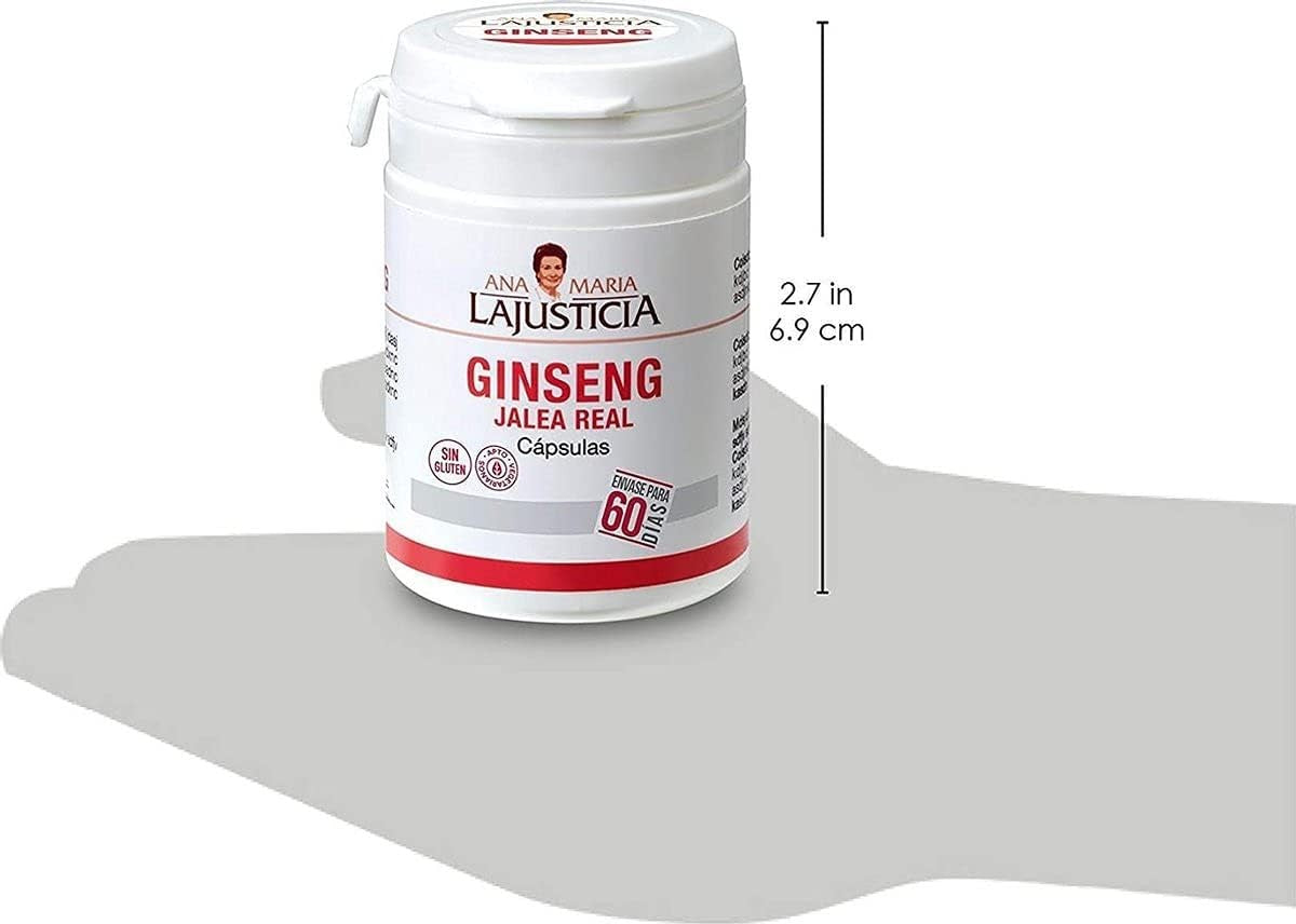 Lajusticia Ginseng Jalea Real 60 Cápsulas-3
