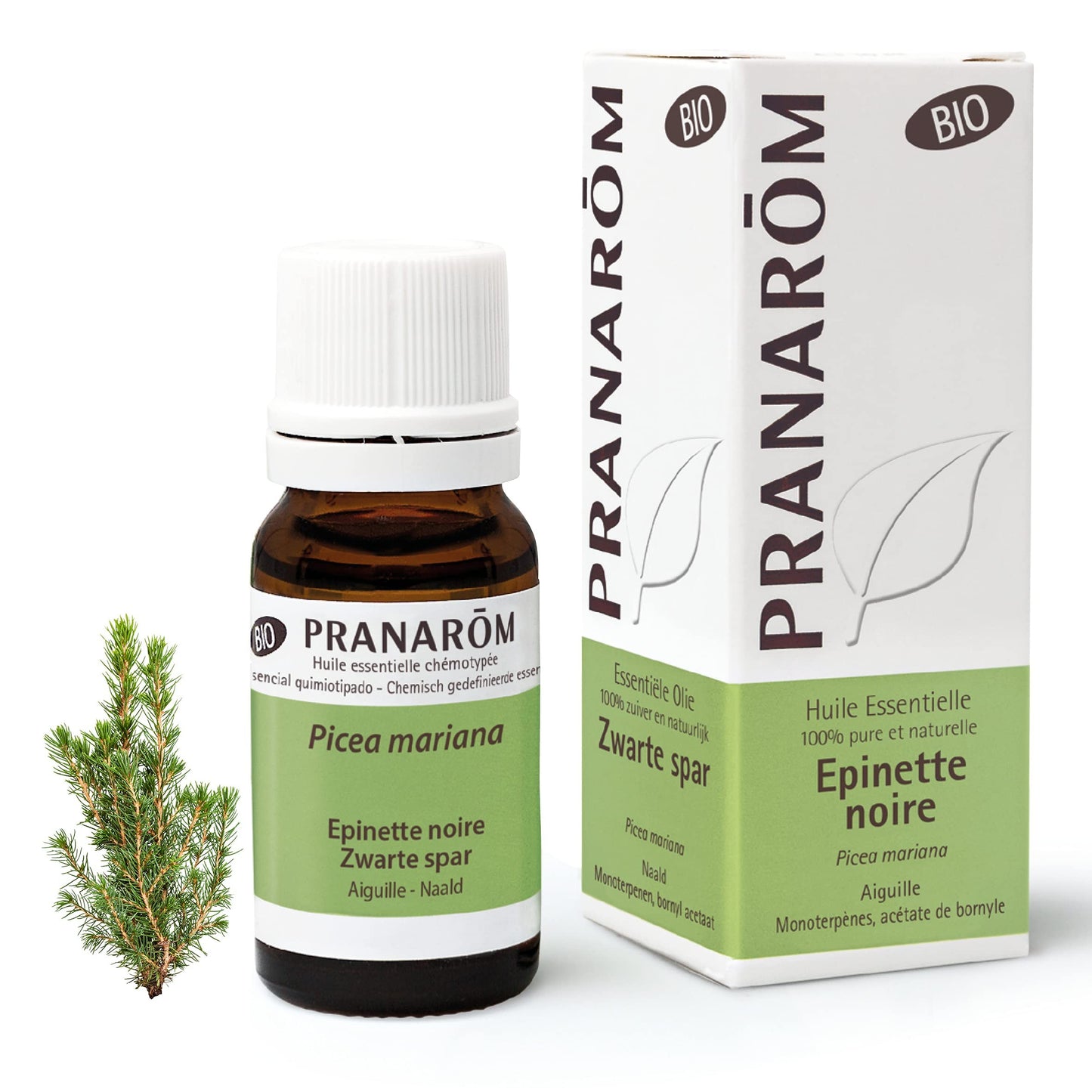 Pranarom Aiguilles De Sapin Noir Bio 10 ml