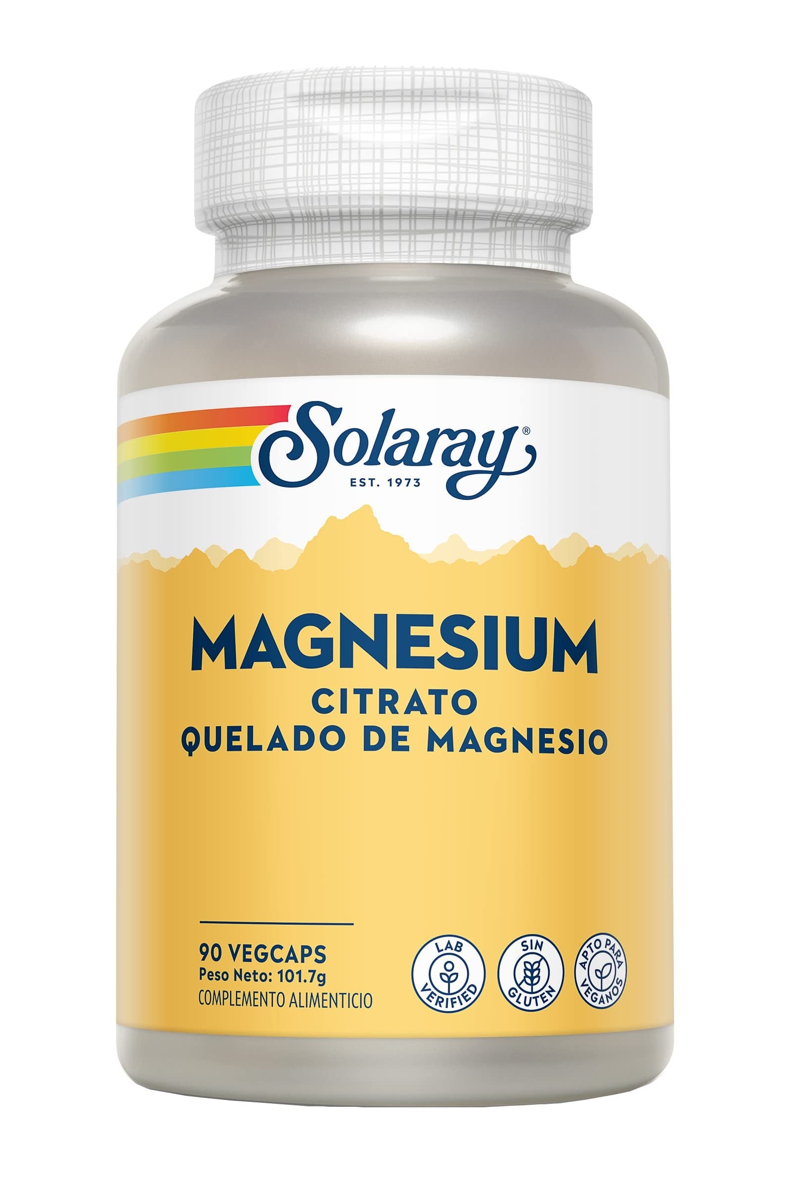 Solaray Magnesium 133 Mg 90 Vcaps-1