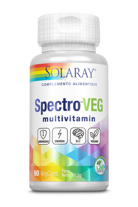 Solaray Spectro Multi Vitaminas Y Minerales 60 Vcaps-1