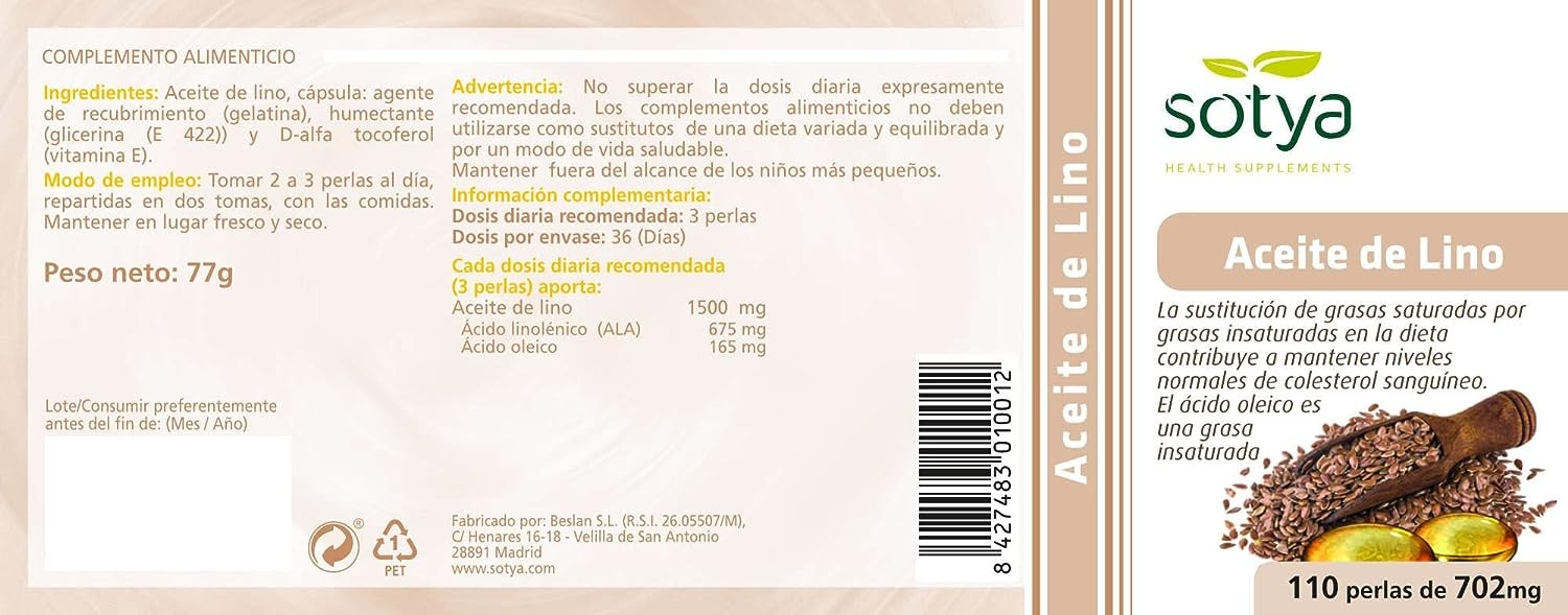 Sotya Beslan Aceite De Lino 702 Mg 110 Perlas-4