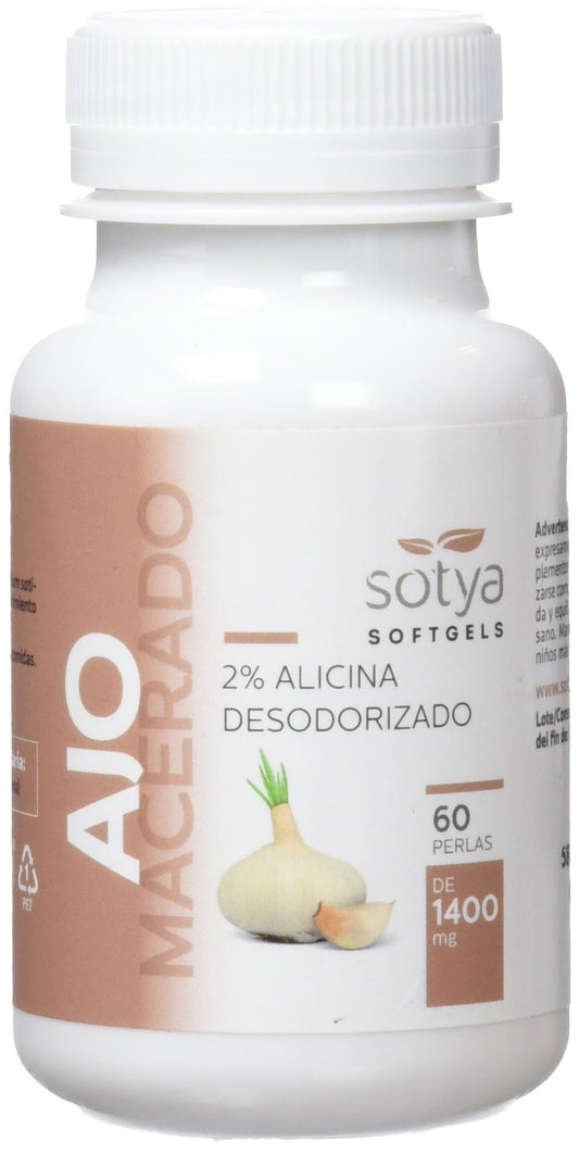 Sotya Beslan Ajo Macerado 1000 Mg. Perlas 60 unidades-1