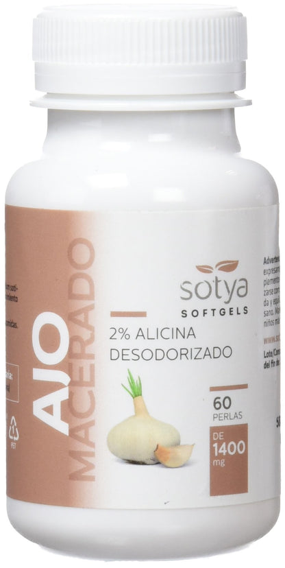 Sotya Beslan Ajo Macerado 1000 Mg. Perlas 60 unidades-1