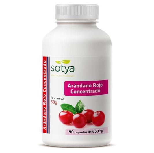 Sotya Beslan Arandano Rojo 650 Mg 90 Cápsulas-1
