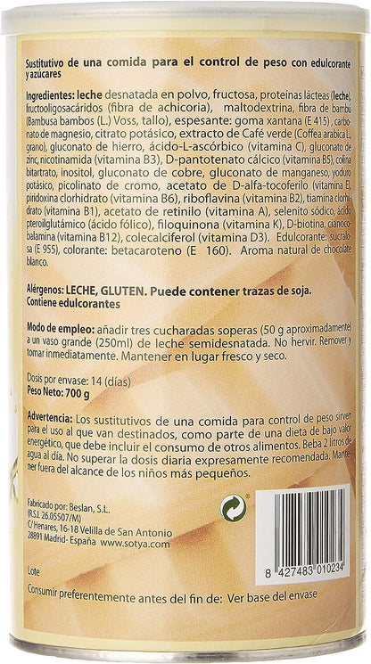 Sotya Beslan Batido Saciante Chocolate Blanco 700g-2