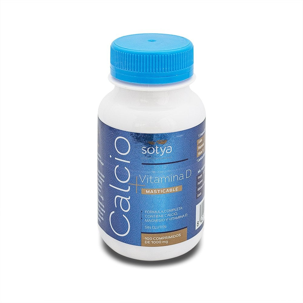Sotya Beslan Calcio + D 3 100 Comprimidos Masticables-1