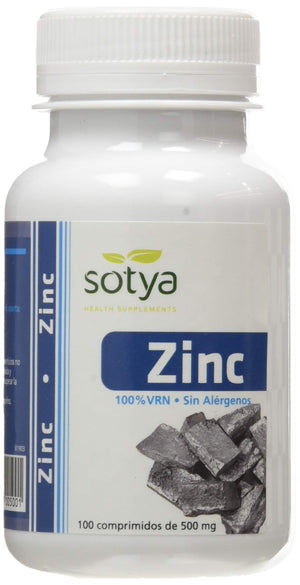 Sotya Beslan Zinc 500 Mg 100 Comprimidos-1