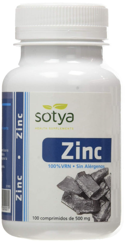 Sotya Beslan Zinc 500 Mg 100 Comprimidos-1