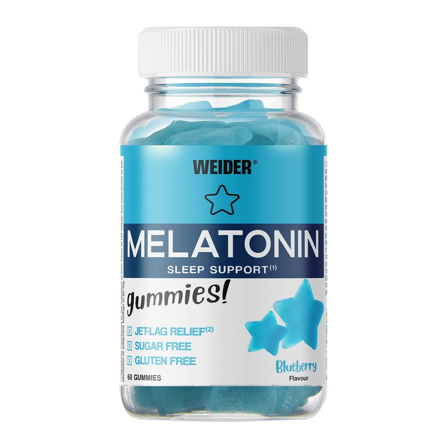 Weider Energy Boost Gummies Melatonina 60 Gominolas-1
