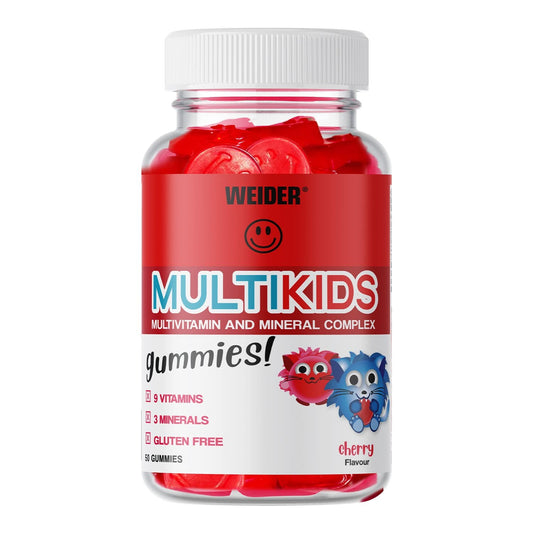 Weider Gummy Up Revolution Multikids Up Cherry 50 Gominolas-1