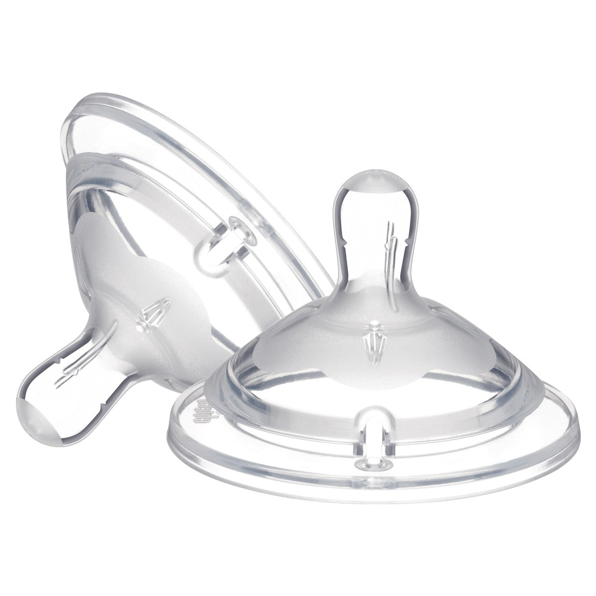 CHICCO 2xTettarella a flusso rapido Natural Feeling 6m+