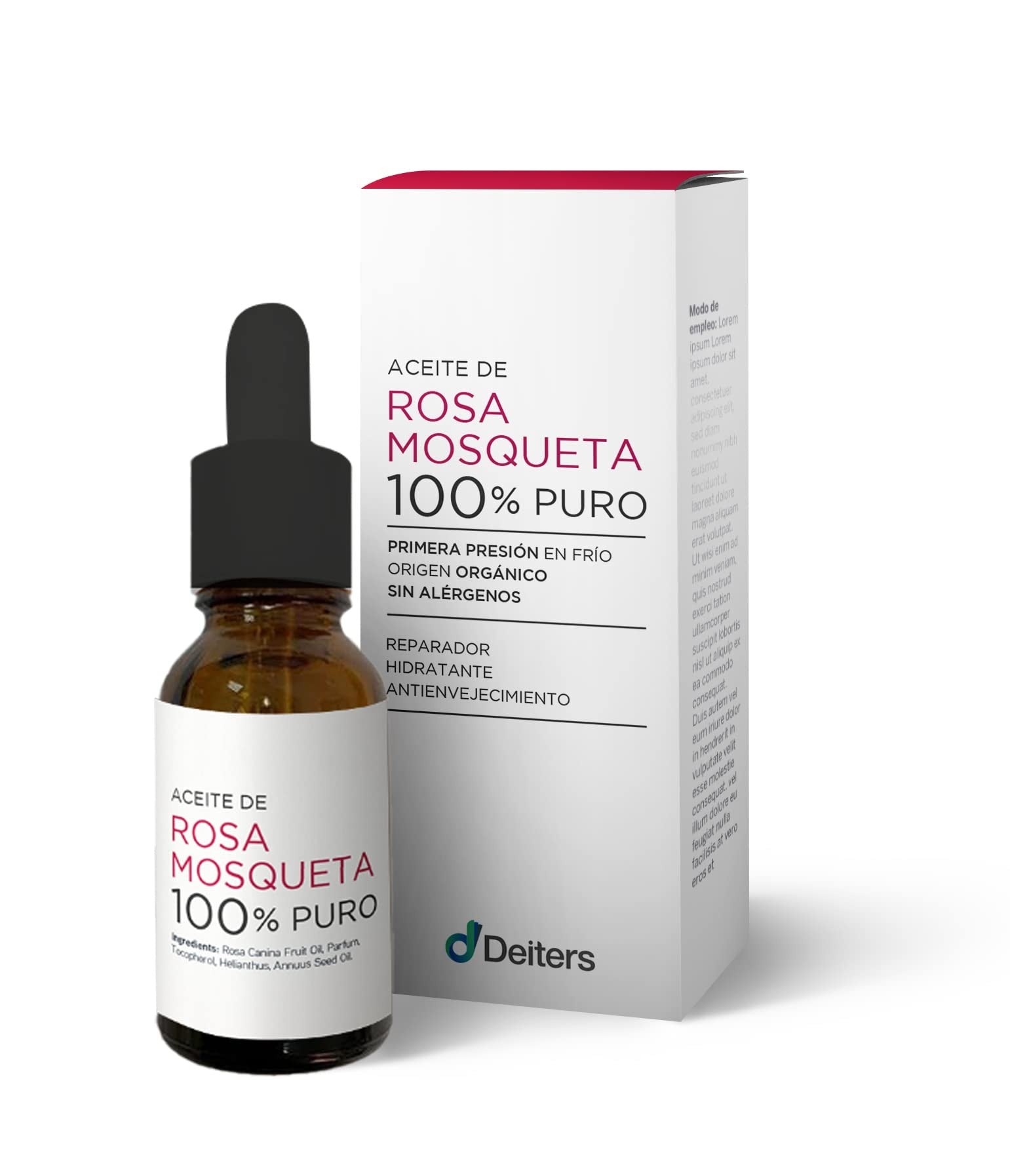 Deiters Aceite Rosa Mosqueta 100% Puro 15ml-1