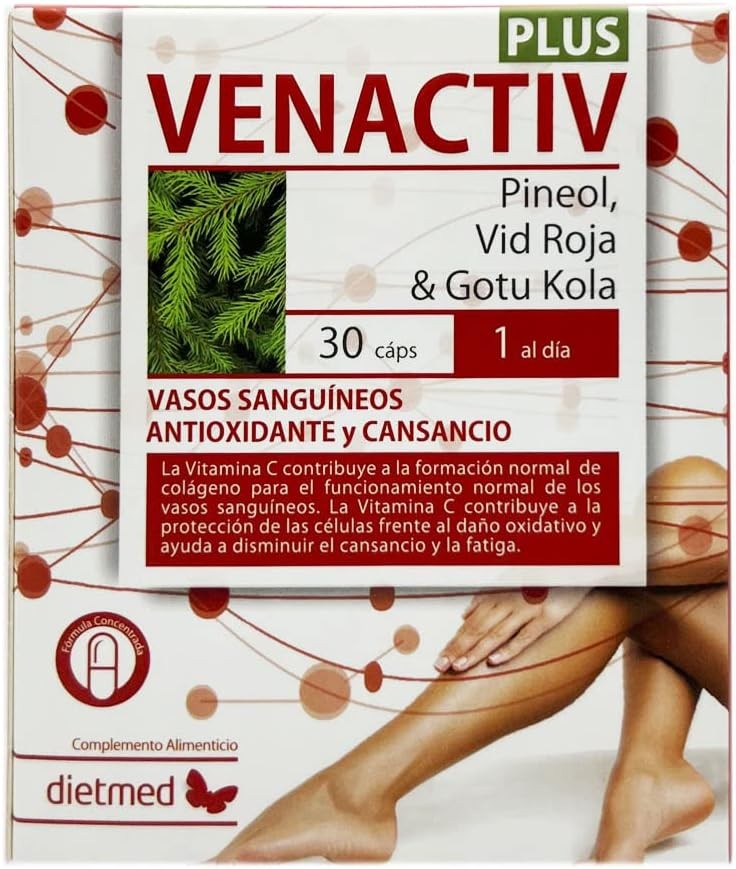 Dietmed Venactiv Plus 30 Cápsulas-2