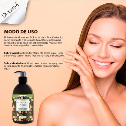 Drasanvi Aceite De Almendras 1 Litro-5
