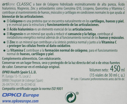 Masterdiet Artilane Classic 15 Viales-3