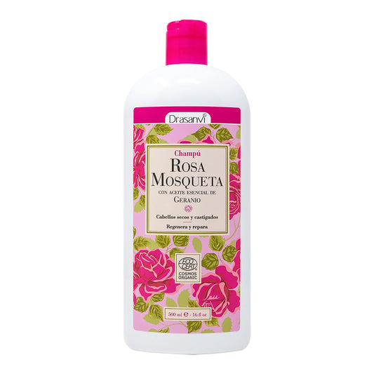 Drasanvi Champu Rosa Mosqueta Ecocert Bio 250 ml-1