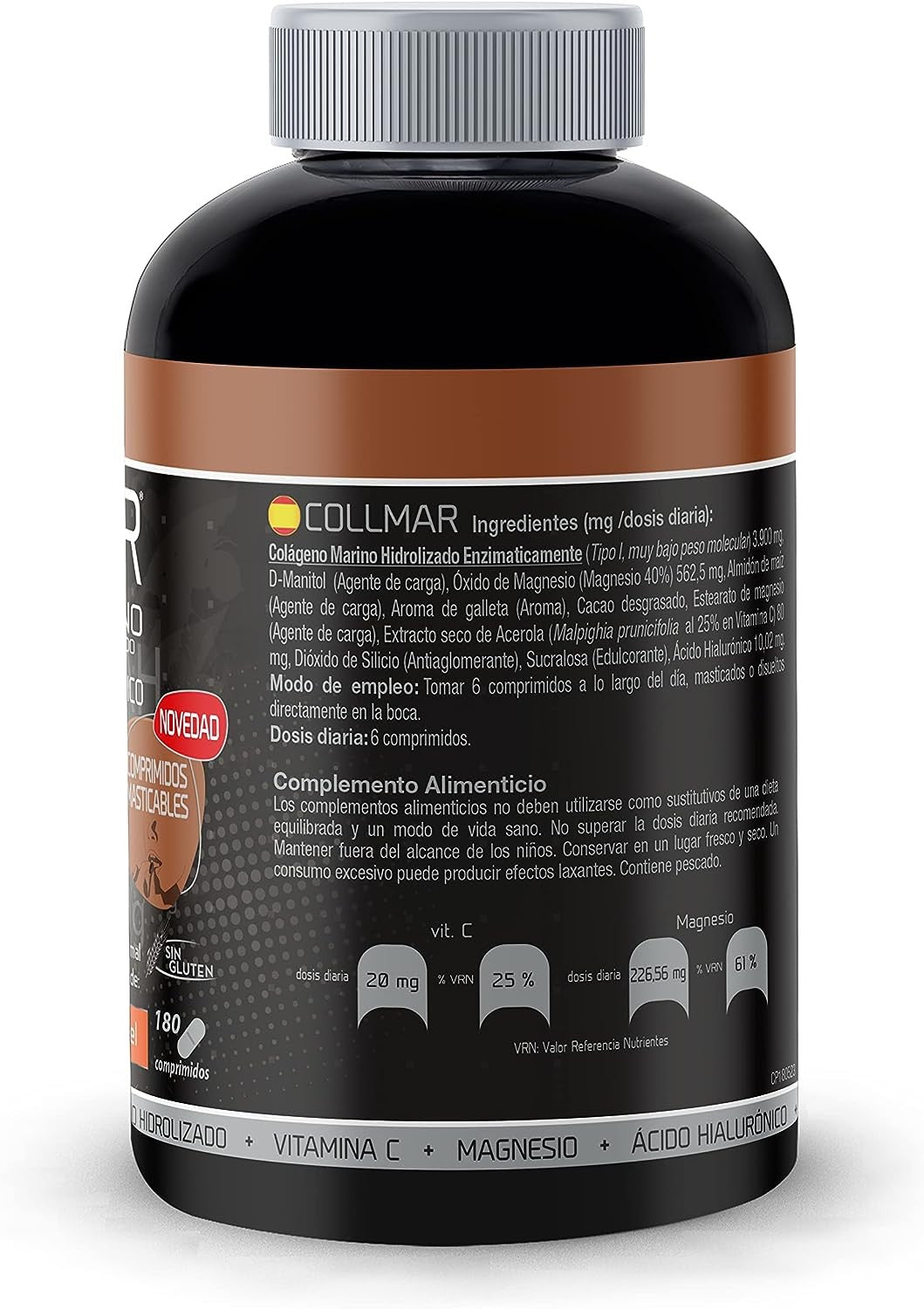 Drasanvi Collmar Choco Galleta Masticable 180 Comprimidos-2