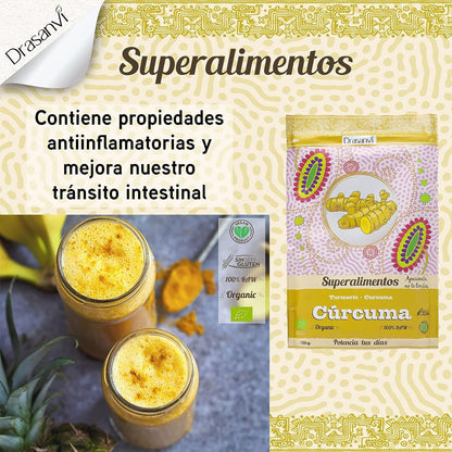 Drasanvi Cúrcuma Bio 150g-3