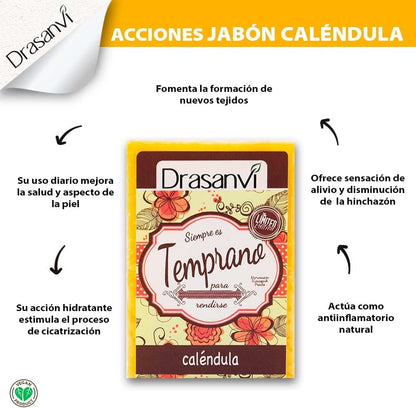 Drasanvi Jabón Caléndula 100g-4