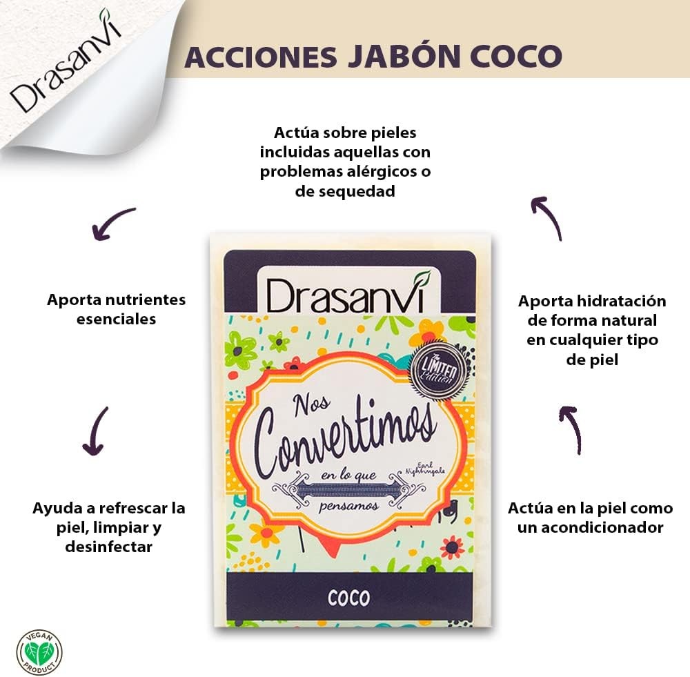 Drasanvi Jabon Coco 100g-4