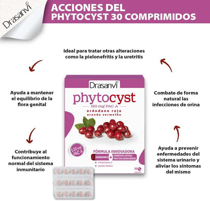 Drasanvi Phytocyst 30 Comprimidos-4