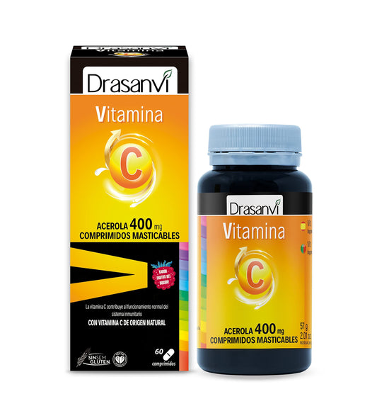 Drasanvi Vitamina C 400 Mg Masticable 60 Comprimidos-1