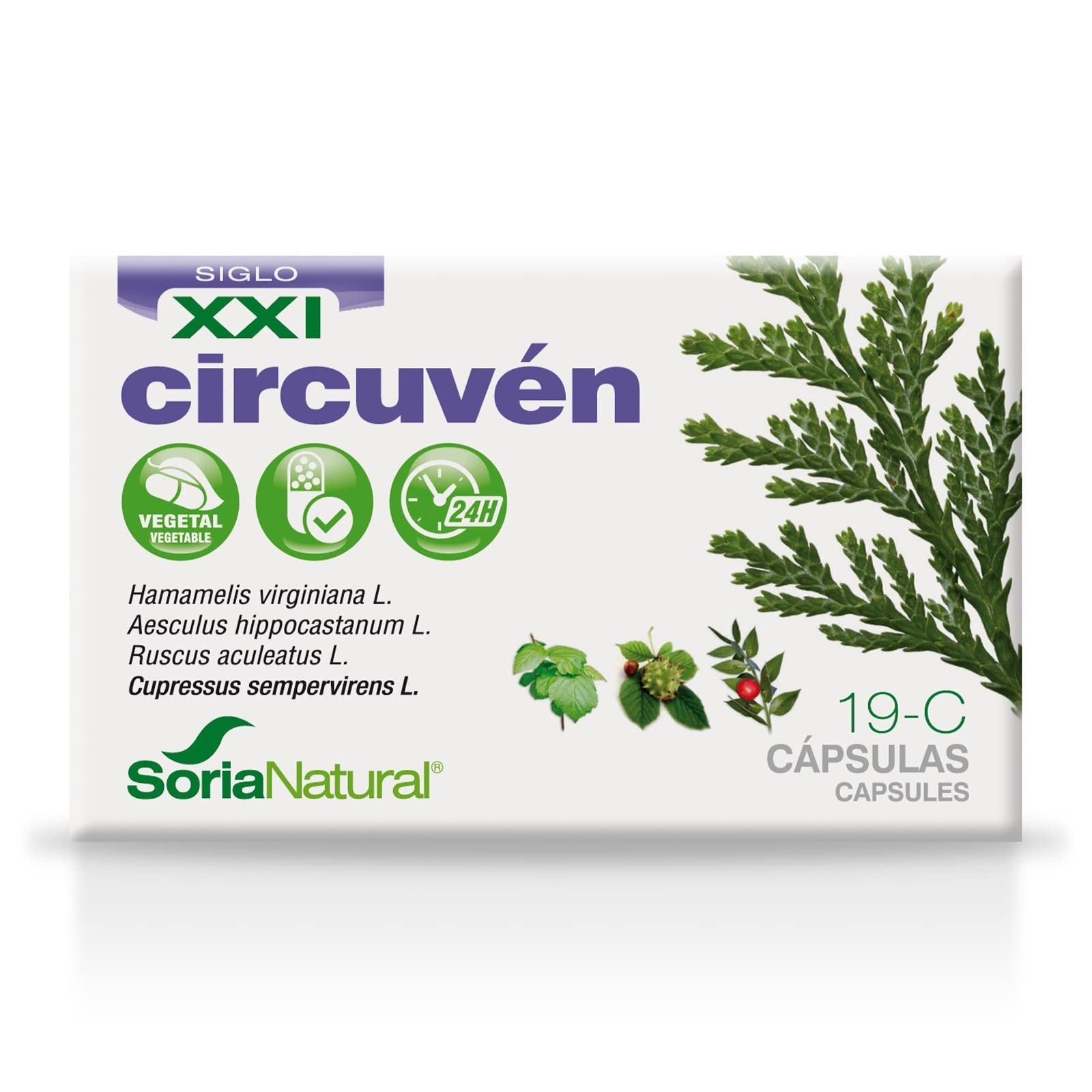Soria Natural 19-C Circuven 30 Cápsulas-1