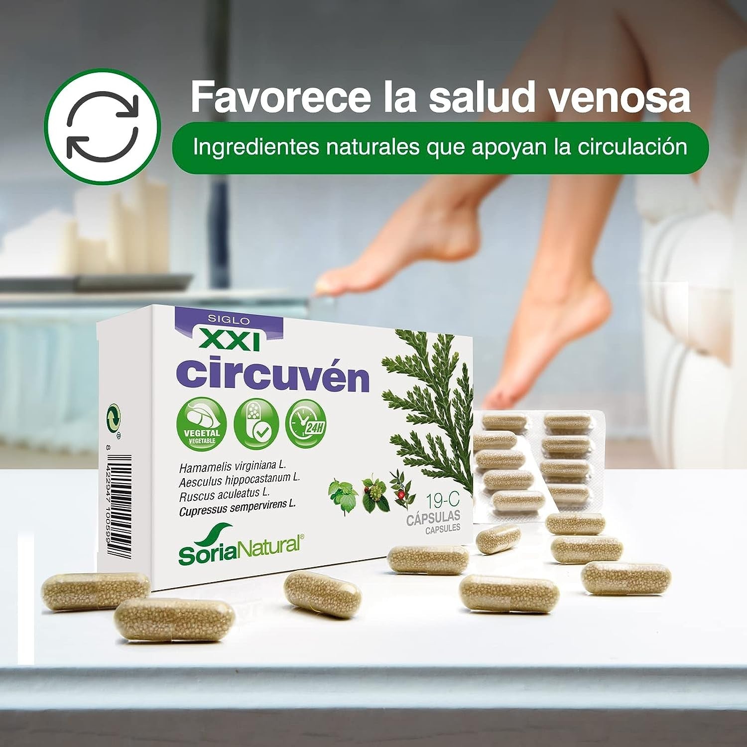 Soria Natural 19-C Circuven 30 Cápsulas-2