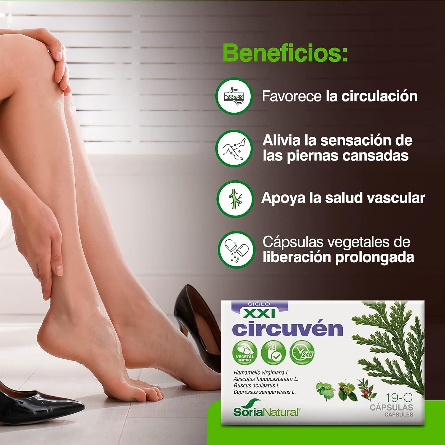 Soria Natural 19-C Circuven 30 Cápsulas-4