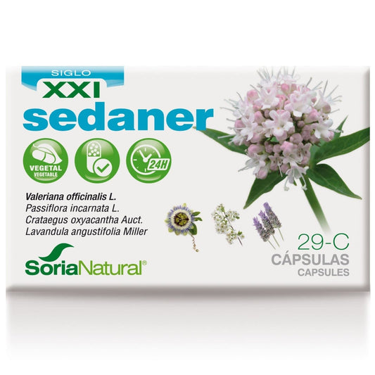 Soria Natural 29-C Sedaner 30 Cápsulas-1