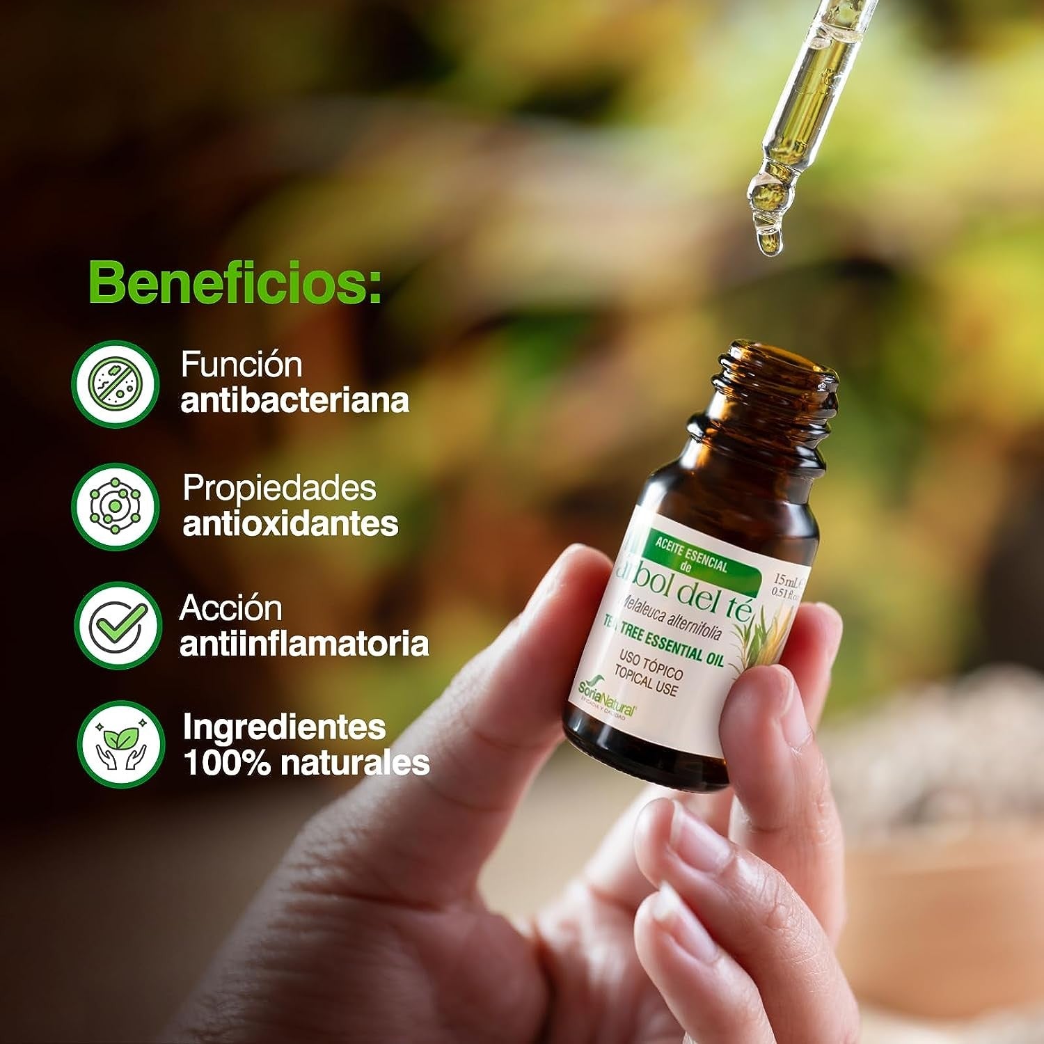 Soria Natural Aceite De Árbol Del Té 15 ml-4