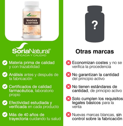 Soria Natural Levadura Cerveza 500 Comprimidos-6