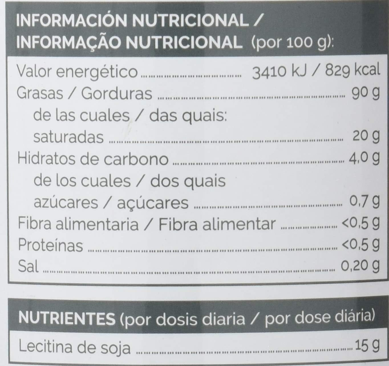 Soria Natural Lecitina de Soja 400 g-4
