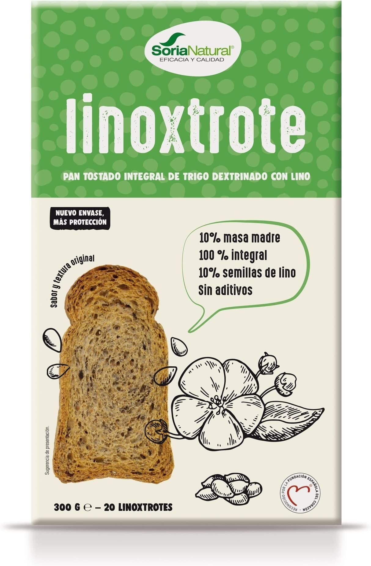 Soria Natural Pan Linoxtrote 300 Gr-1