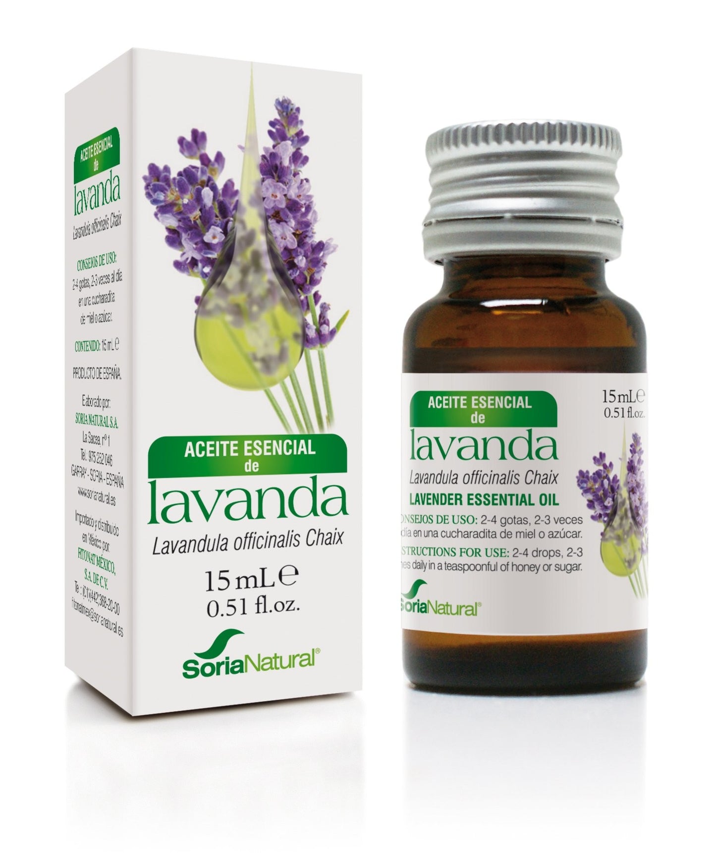 Soria Natural Esencia De Lavanda 15 ml-1
