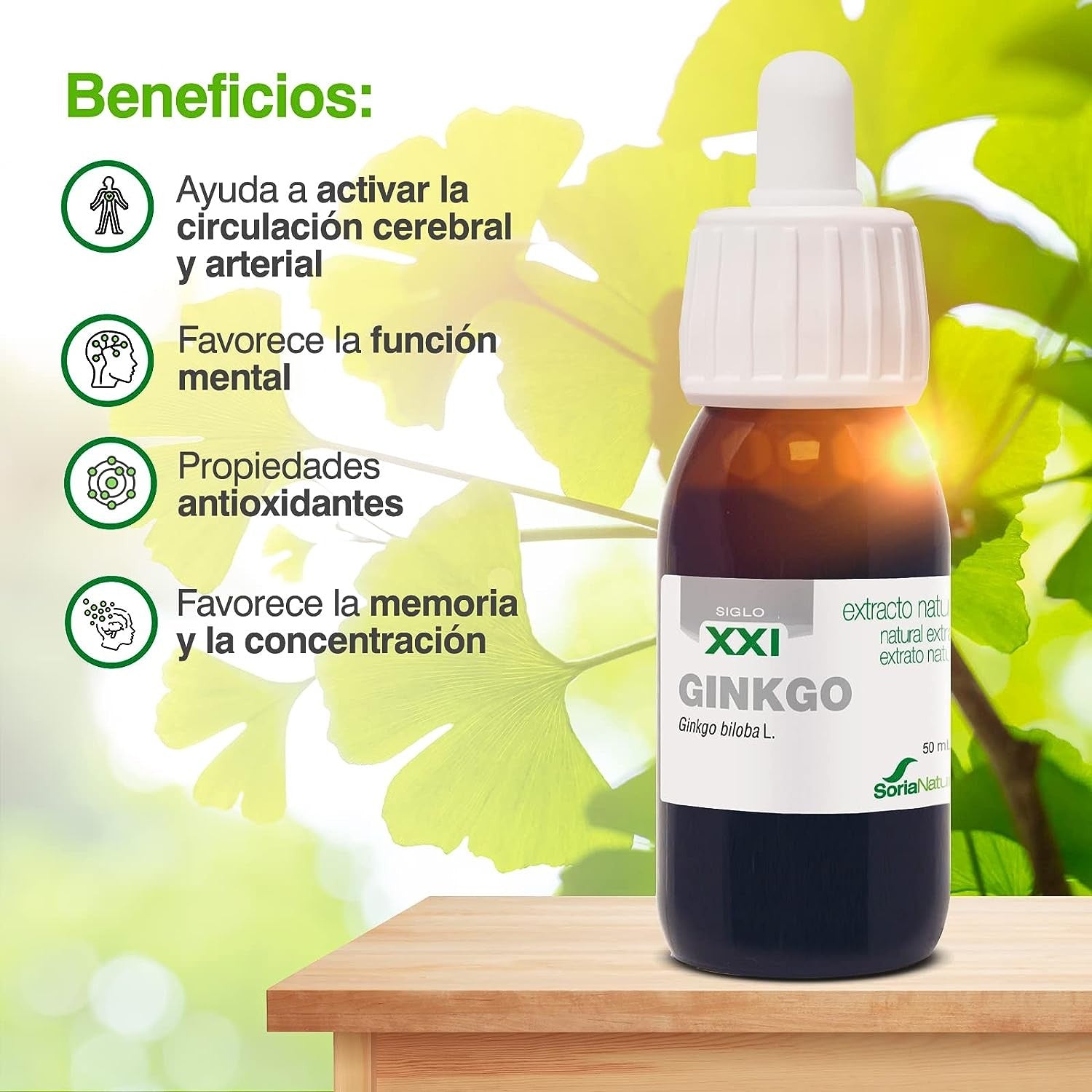 Soria Natural Extracto Ginkgo Biloba S. XXI 50 ml-4