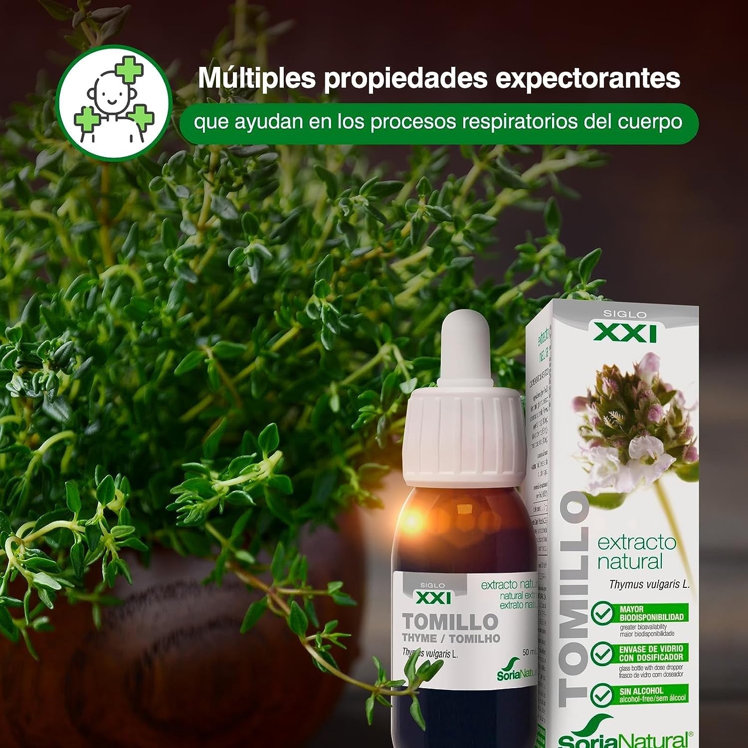 Soria Natural Extracto Tomillo S. XXI 50 ml-2