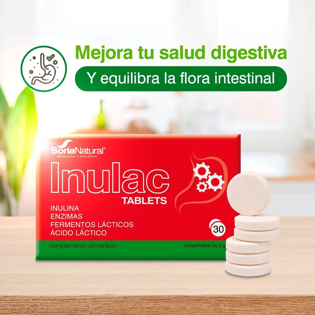 Soria Natural Inulac Tabletas 30 Tabletas-2