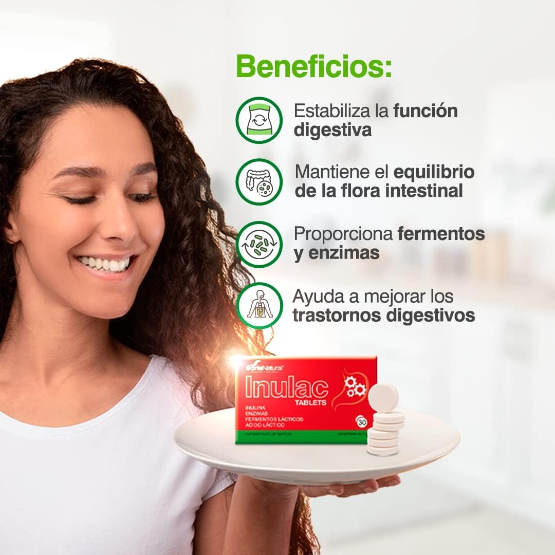 Soria Natural Inulac Tabletas 30 Tabletas-4