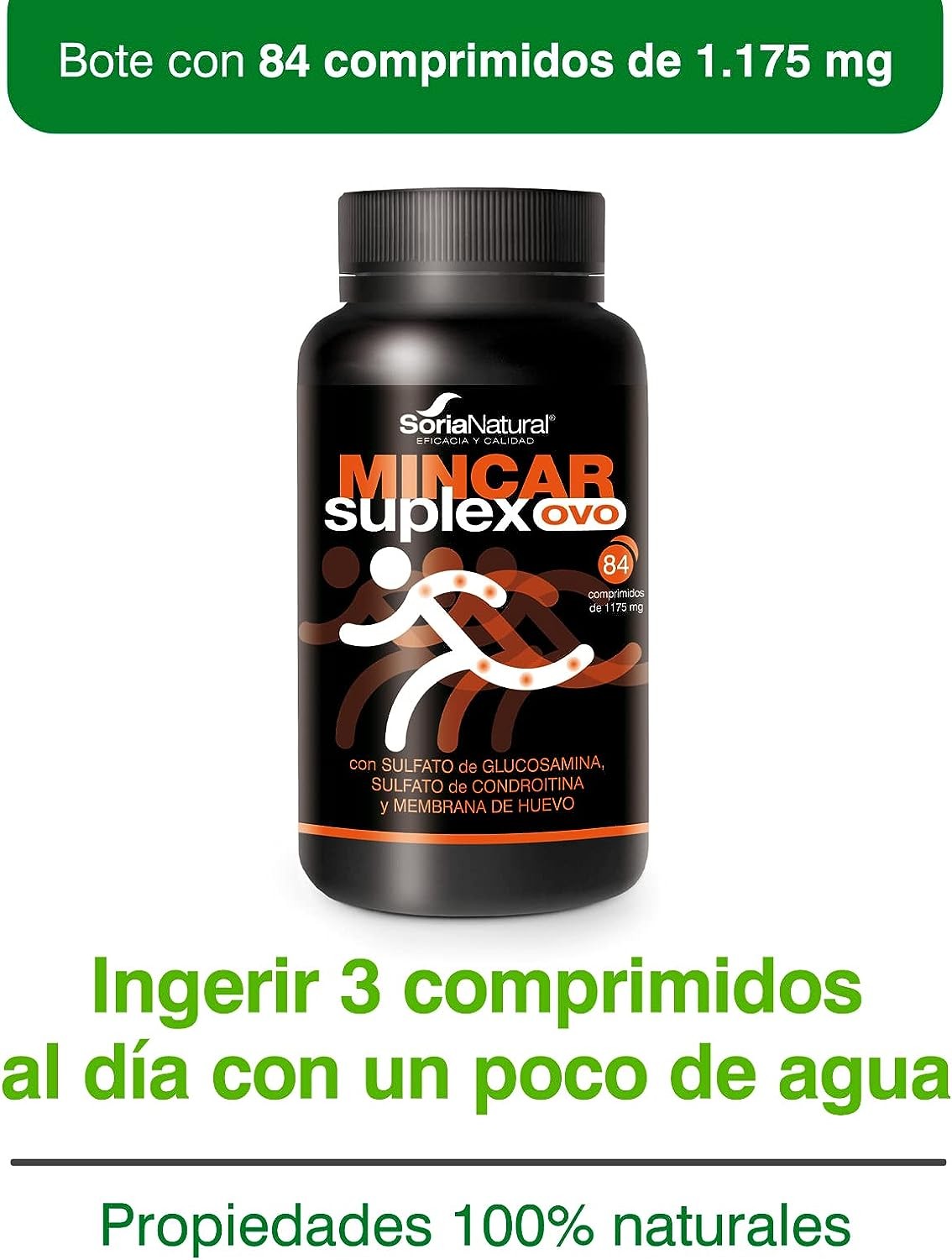 Soria Natural Mincarsuplex Ovo 84 Comprimidos-5