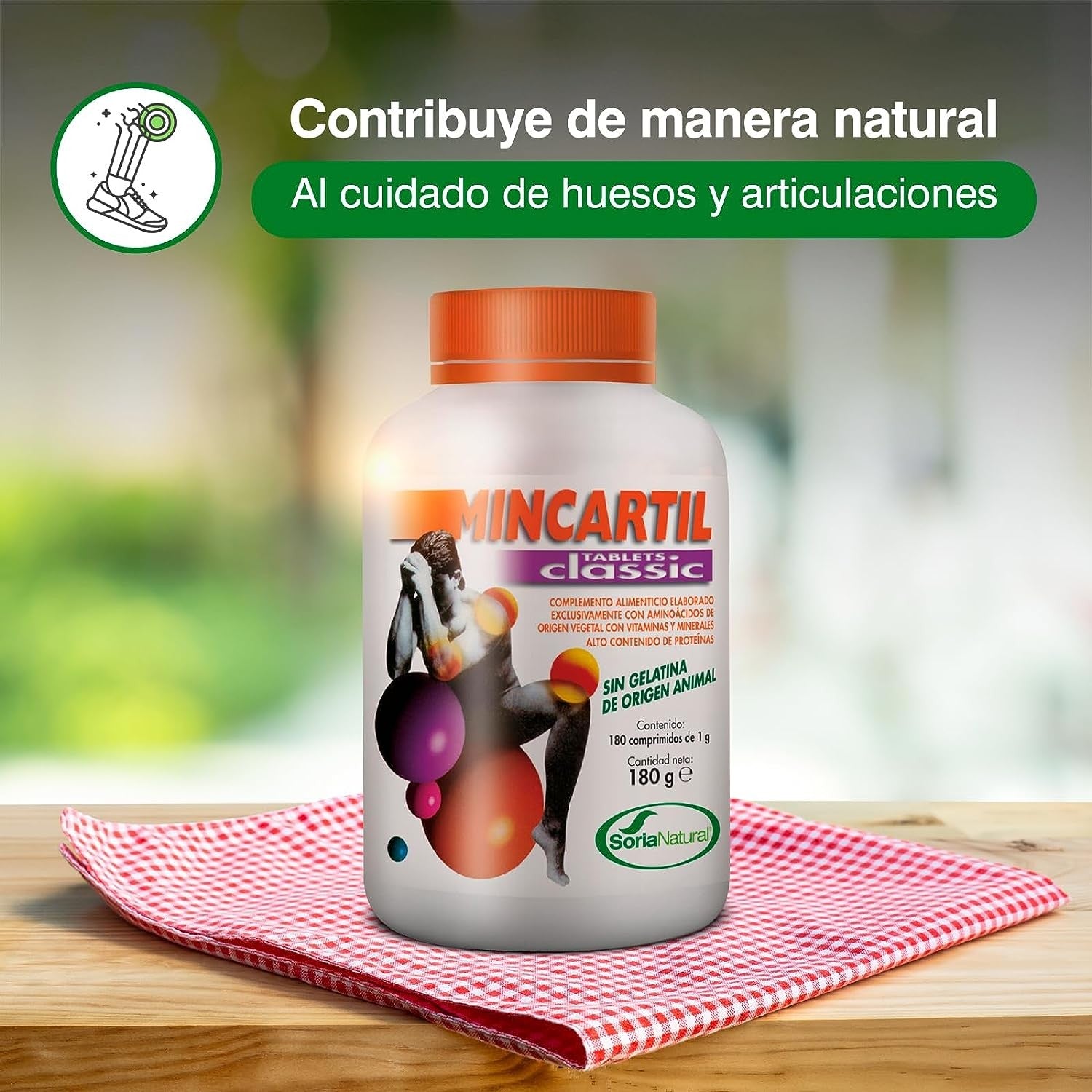 Soria Natural Mincartil Clasic 180 Comprimidos-2